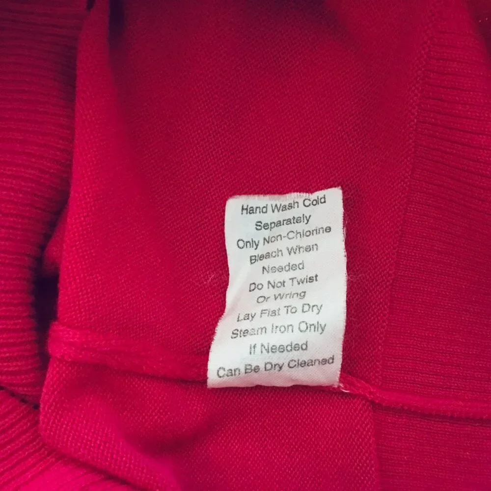 CAbi Hot-Pink Fitted Cardigan - Small - Picture 4 of 5